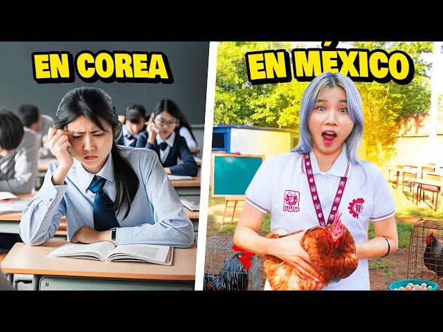 COREANA EN PREPA MEXICANA!! ES TAN DIFERENTE?! Chingu Amiga