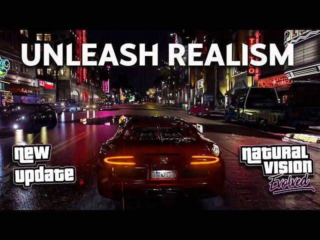 THIS FREE GTA 5 Graphics Mod is INSANE! - NVE (Natural Vision Evolved)