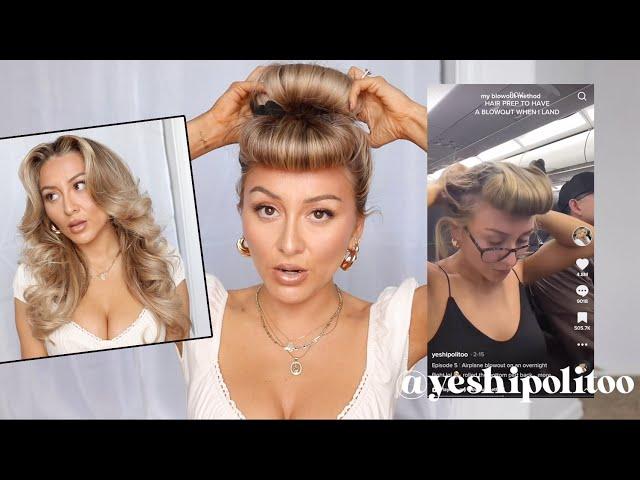 Overnight Blowout tutorial step by step | YesHipolito