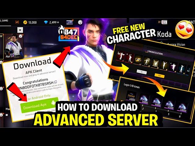 How To Download Advance Server Free Fire | Ob47 Advance Server Download Link | Ff Advance Serve link