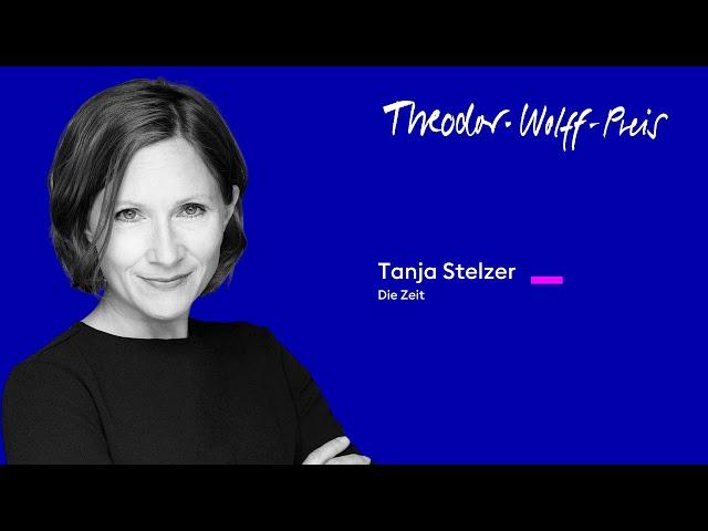 TWP-Nominierte Tanja Stelzer: "Er sagte immer nur: Die Angehörigen der Toten müssen es wissen."