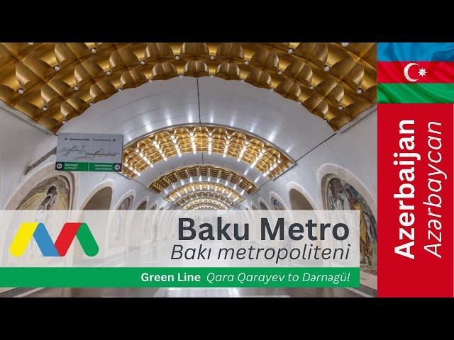 Baku Metro / Bakı metropoliteni - Green Line