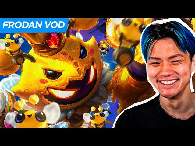 Veigar 3 DELETES the Enemy with Magic and BEES | Frodan Set 12 VOD