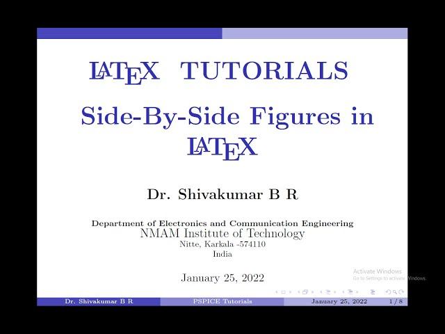 LaTeX Tutorial 5: Side-By-Side Figures in LaTeX