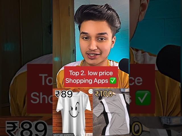 Top 2. Low  price Shopping Apps #shortsindia #meesho #shopping #shopsy