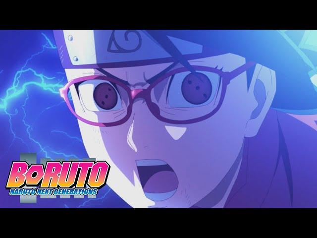 Sarada vs Cho-Cho | Boruto: Naruto Next Generations