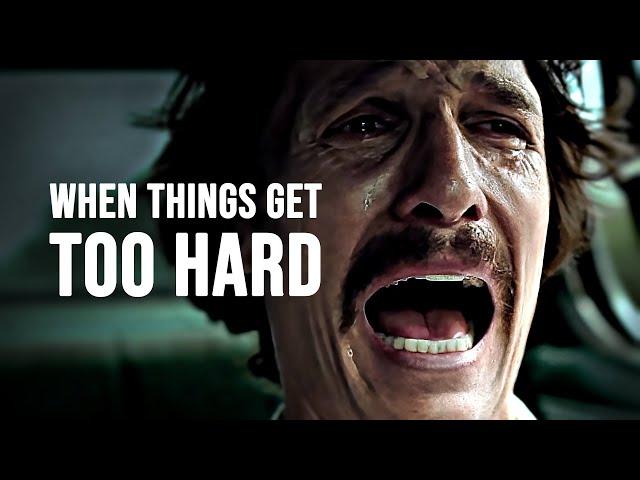 WHEN THINGS GET TOO HARD - Motivational Speech