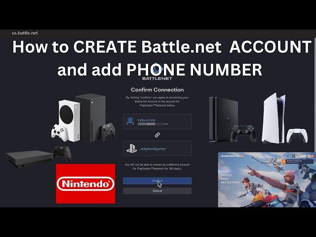 How to Create Battle.net Account in PS5/PS4/XBOX/PC/NINTENDO SWITCH