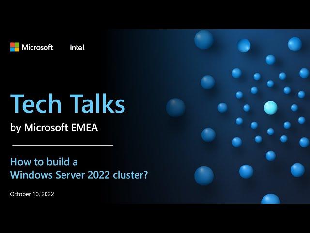 How to build a Windows Server 2022 cluster