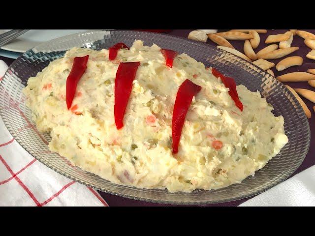 ENSALADILLA RUSA ¡Descubre el truco que uso para dejarla en su punto! | Cocina A Buenas Horas