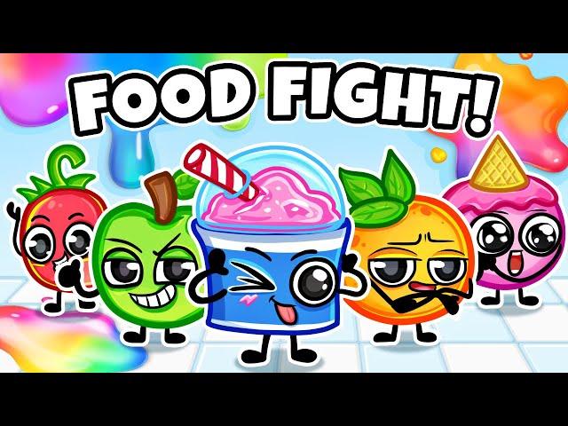 FUNNIEST FOOD FIGHT GAME EVER!