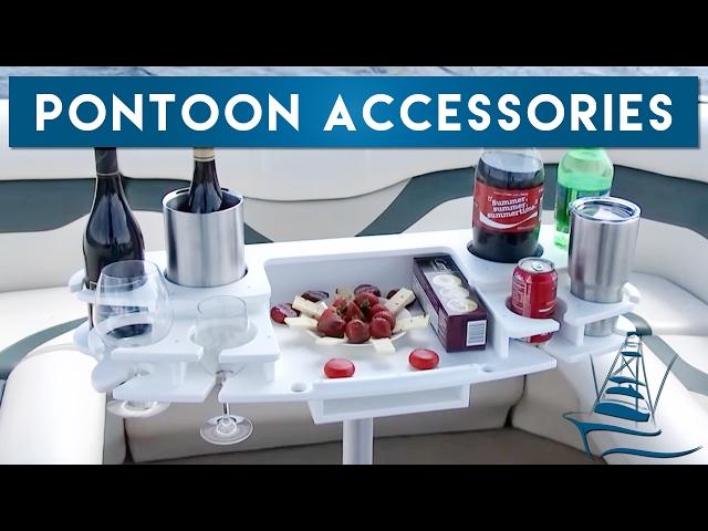 Pontoon Accessories - Drink Holders, Trash Storage and More!