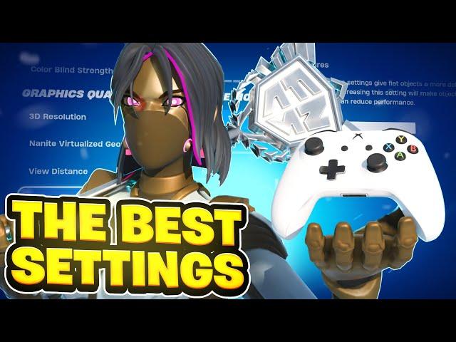 *NEW* Best Controller SETTINGS + Sensitivity in Chapter 5 (Fortnite Tutorial)