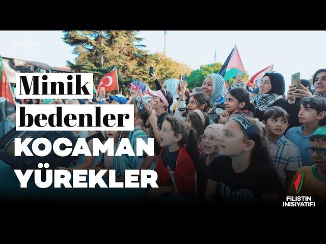 Büyük Yürekli Küçük Çocuklar Filistinli Kardeşleri İçin Meydanda! | Sultanahmet'de Filistin Eylemi