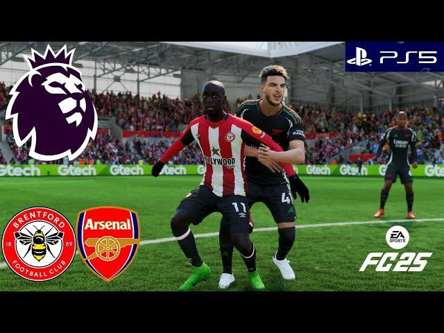 FC 25 - BRENTFORD VS ARSENAL - SIMULATION MODE - PREMIER LEAGUE 24/25 - GTECH COMMUNITY STADIUM