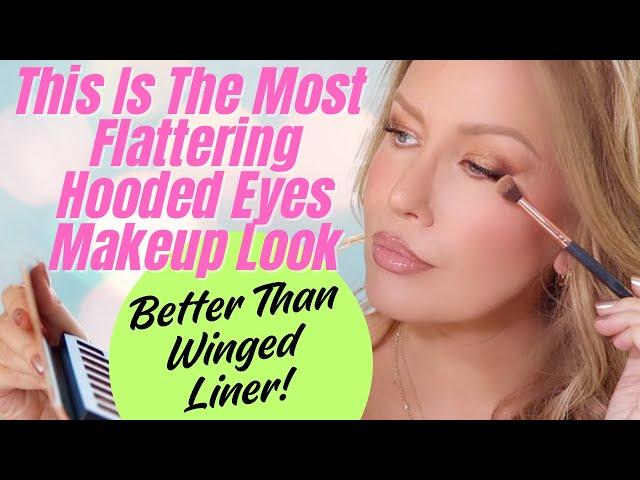 This SIMPLE HOODED Eye Makeup Technique Is Better Than Winged Eyeliner | Risa Does Makeup