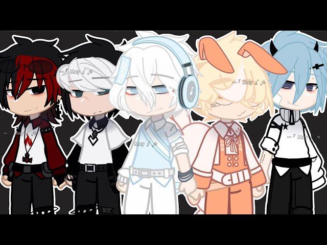 5 FREE ocs for boy / Gacha Club / Mey