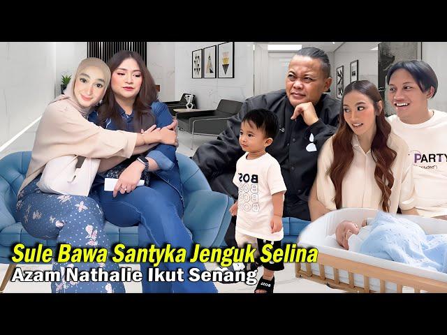 Sule Bahagia Bawa Santyka Jenguk Selina Putri Rizky Febian & Mahalini, Azam & Nathalie Ikut Senang