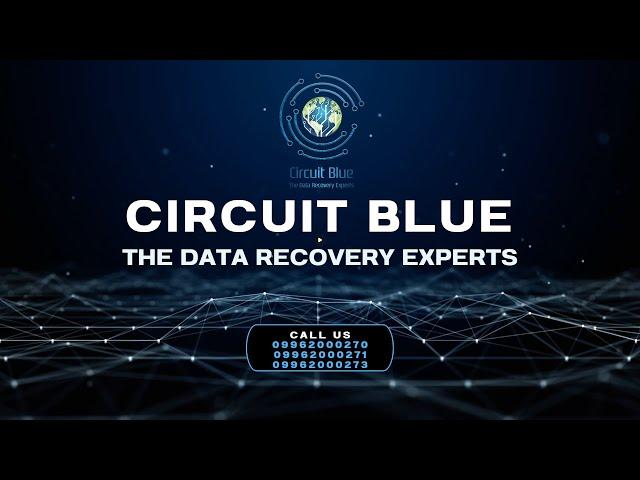 Recover Deleted Data or Files -100% Safe & Secure Recovery - Professional #datarecovery Circuit Blue