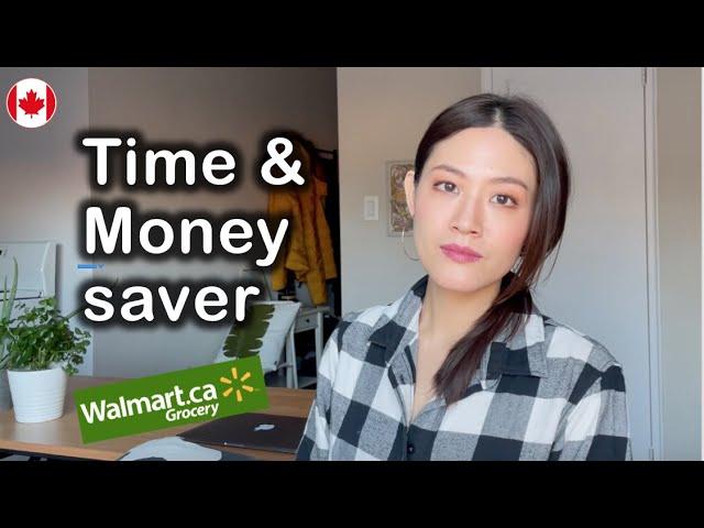 How I save time with walmart online grocery delivery | Living in Canada