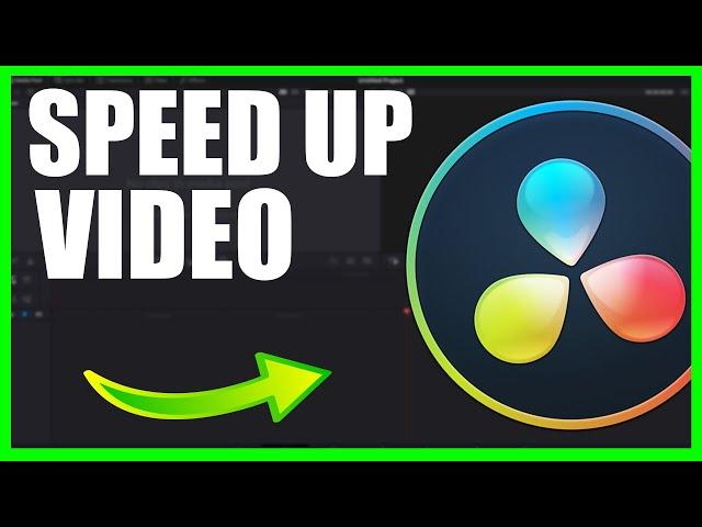 How to Speed Up Video in Davinci Resolve 16! (Tutorial)