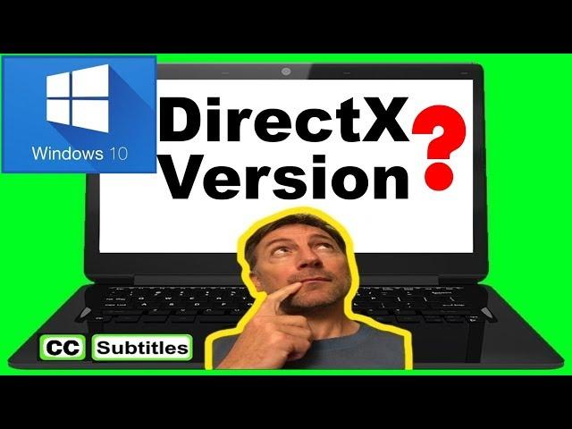 How to check version of DirectX on Windows 10