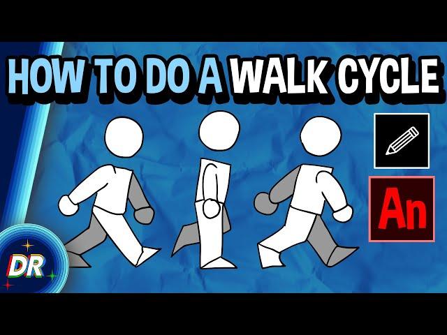 How to Animate a Basic Walk Cycle 