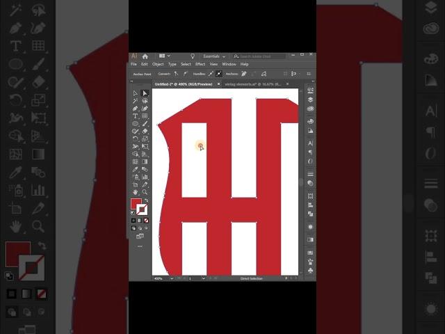 adobe illustrator simple logo design tutorial #illustratortutorial