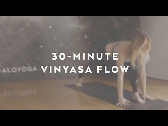 30-Minute Vinyasa Flow with Caley Alyssa