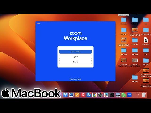 How to Download and Install Zoom on MacBook