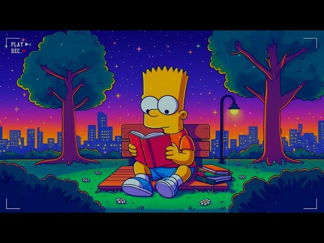 Relaxed Park Vibes  Lofi Hip Hop [ Calming Music ~ Soothing Reading Sounds ]