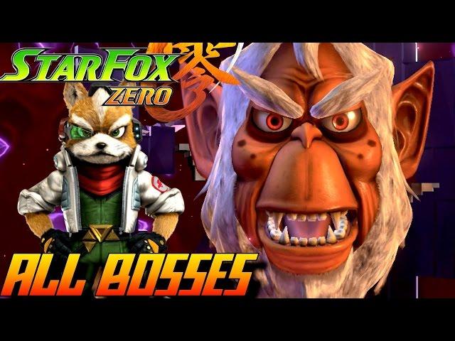 Star Fox Zero - All Bosses