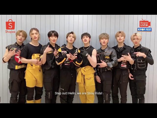 Stray Kids Special Shoutout for Shopee