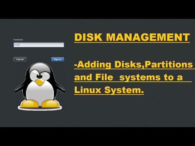Disk Partitioning in Linux || Adding Disks, Partitions & File systems || RHEL7/CentOS7