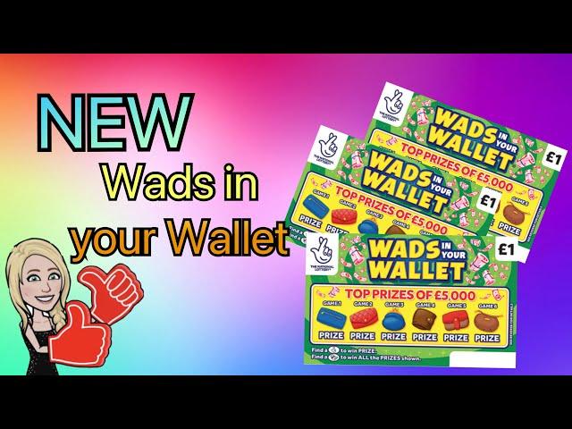   NEW Wads in your wallet   @supersmiley #newscratchcards