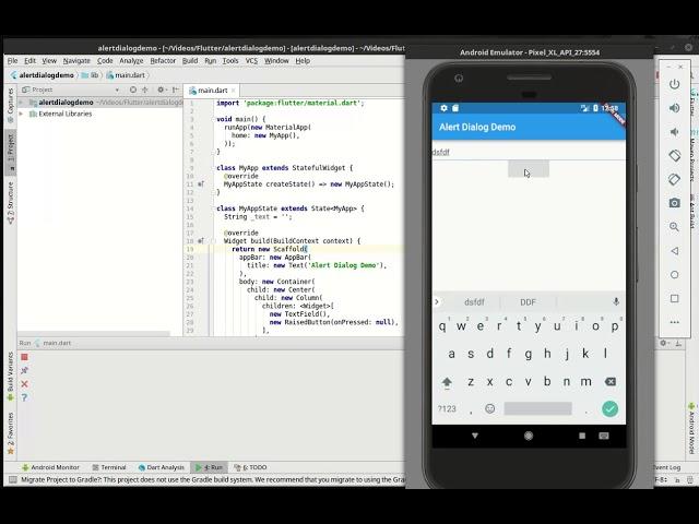 Flutter 27 - Alert Dialog