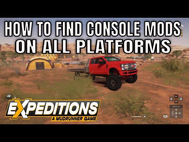 HOW TO Find Console Mods for all Platforms In Expeditions Mudrunner