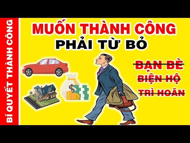 Muốn Trở Thành Người Thành Công Nhất Định Phải Từ Bỏ 7 Thói Quen Này