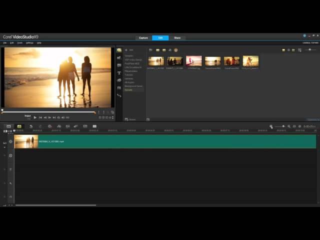 VideoStudio Timeline Editing - Getting Started