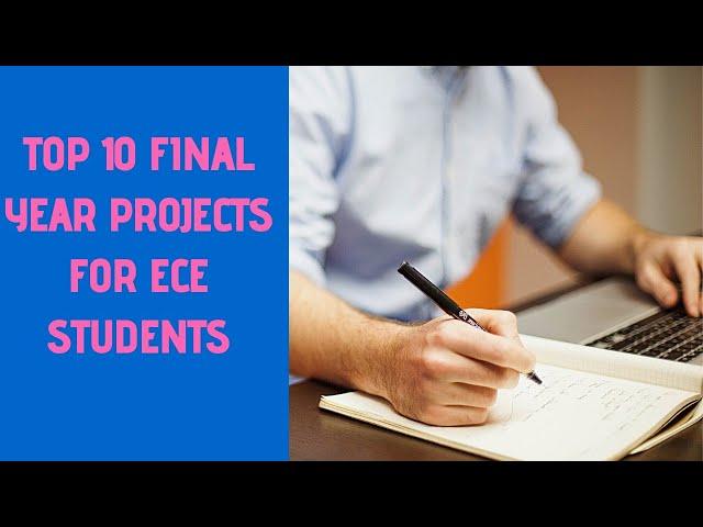 Top 10 final year projects for ECE students #ECE #Engineering #project #Final