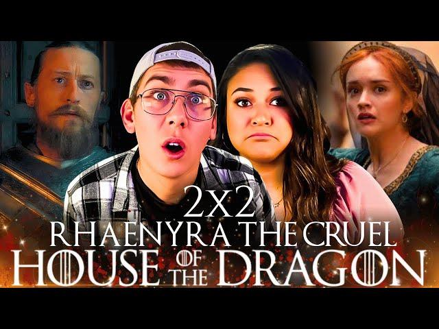 Rhaenyra the Cruel! [HOTD 2x2]- |First Time Watching HOUSE OF THE DRAGON SEASON 2 REACTION