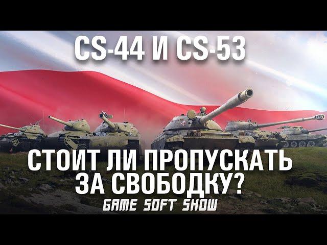 WoT Обзор Новых Польских Средних Танков CS-44 И CS-53. Стоит Ли Качать Польские СТ в World of Tanks?