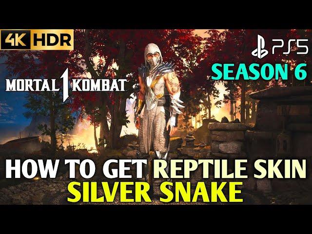 How to Get Silver Snake Reptile Skin MORTAL KOMBAT 1 Reptile Skin MK1 | MK1 Season 6 Reptile Skins