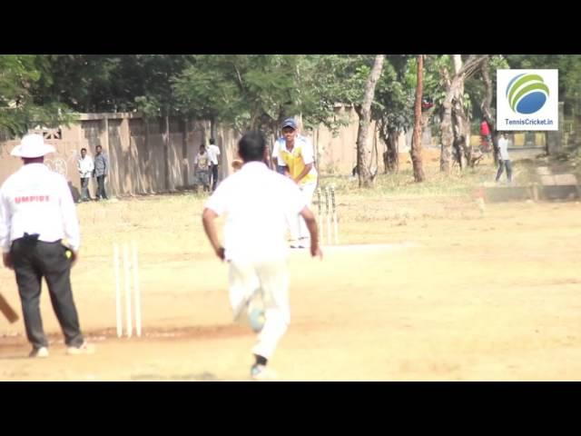 17 Years old Siddhesh Kadam (Double) Batting Against Sandy Sp-11