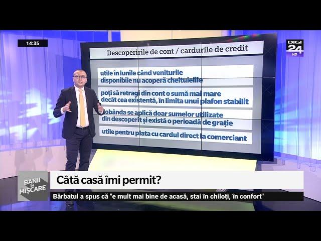 Cum să calculezi ce fel de casă îți permiți. Banii în mișcare, Digi24