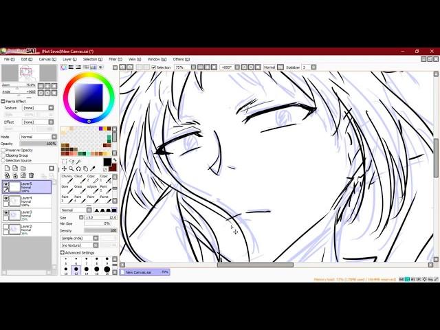 [Speedpaint]  Akutagawa Ryuunosuke