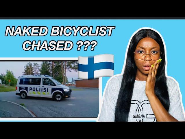 Reaction To Funny Finnish Police Videos (Animals and Bicyclist)