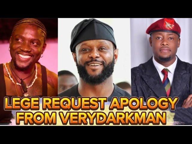 VeryDarkMan must make Apology video before 18 hours~Legemiami