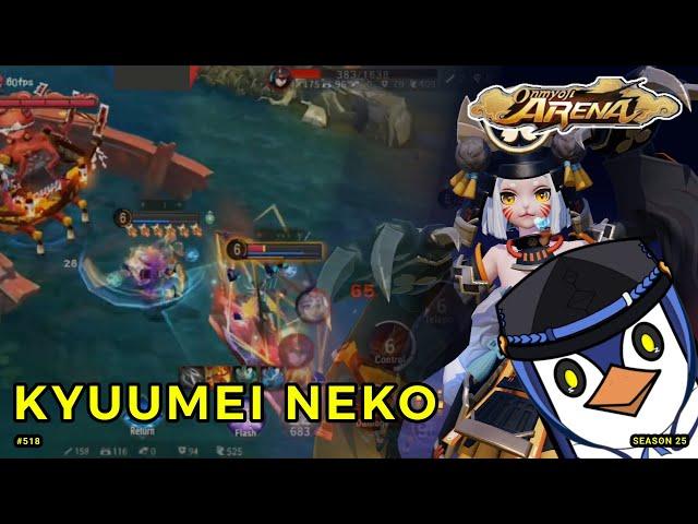 Crit All The Way [ Kyuumei Neko ] | Onmyoji Arena Gameplay - Season 25