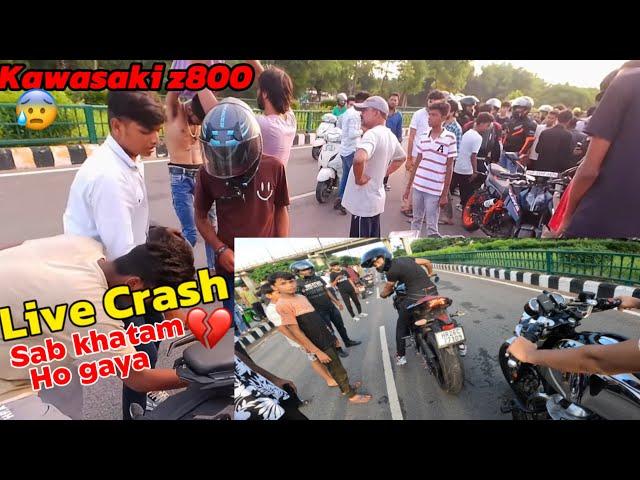 Deadly Superbike Accident| Road Rage | Crash | Kawasaki Z800 Crashed | Z900